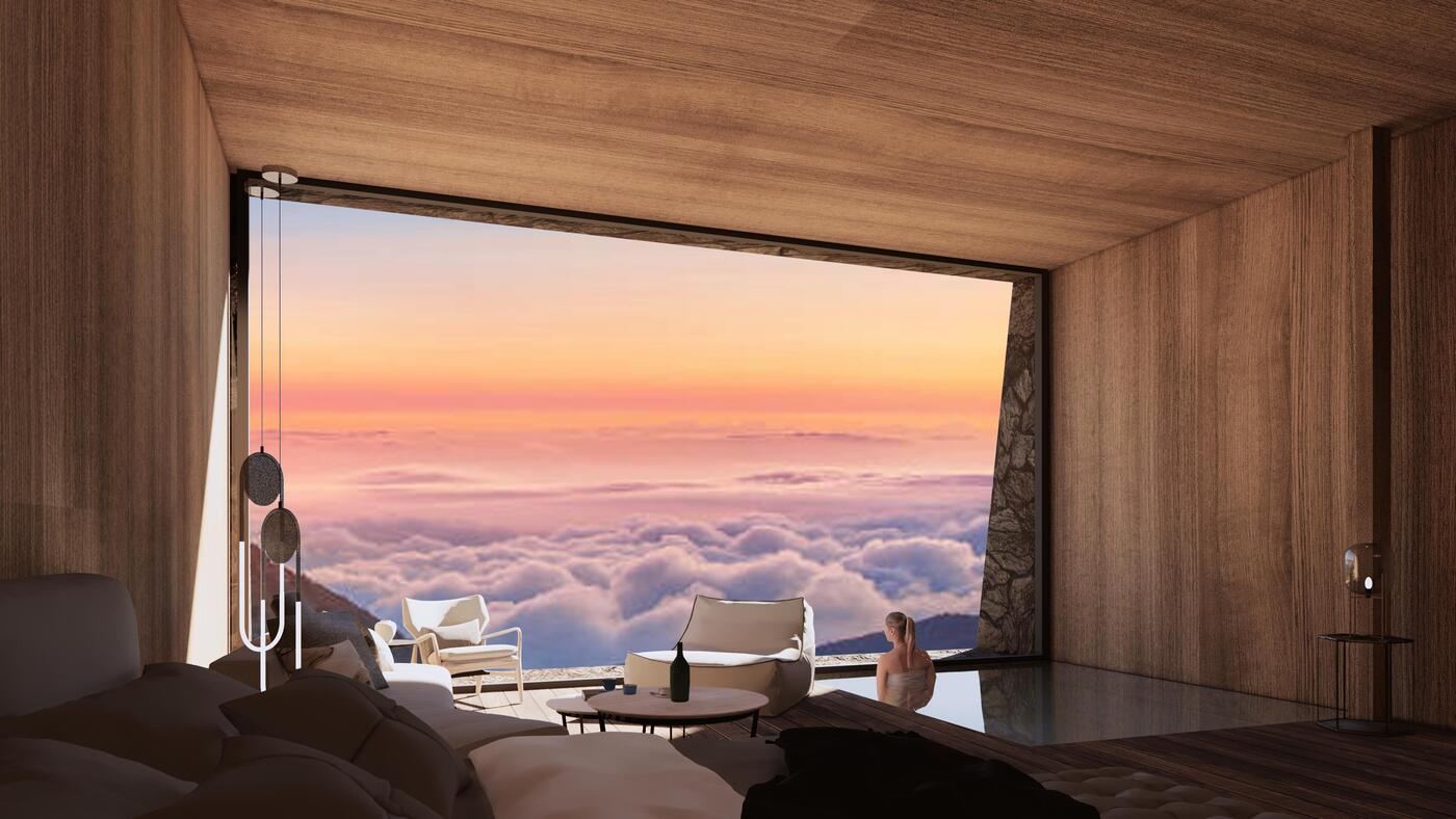 Cliff Hotel rendering